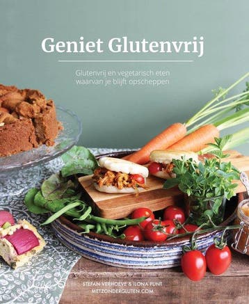 Geniet Glutenvrij - Kookboek Glutenvrij & Vegetarisch -, Boeken, Verzenden, Zo goed als nieuw, Stefan Verhoeve