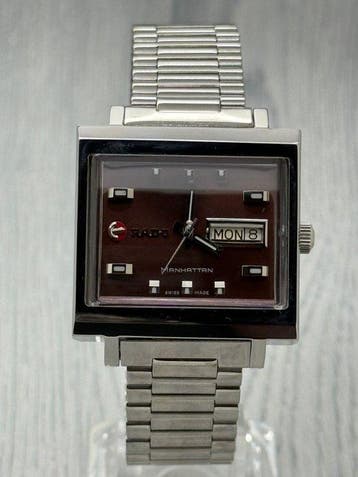 Rado - Manhattan - Zonder minimumprijs - Heren - 1970-1979, Nieuw