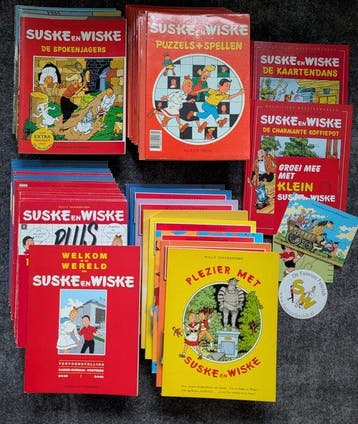 Suske en Wiske - diverse specials SC - 80 Albums - Eerste, Nieuw