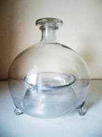 Fles - Glas, Mondgeblazen glas - Antieke wespenvanger