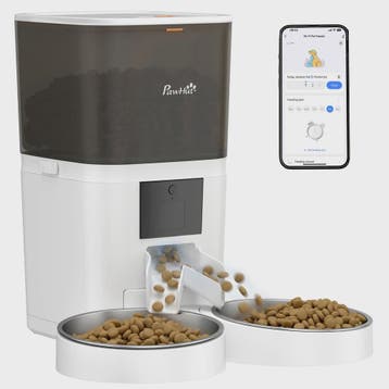 Pawhut Automatische Voerbak 6L met Wifi & App Bediening - Pr, Verzenden, Nieuw