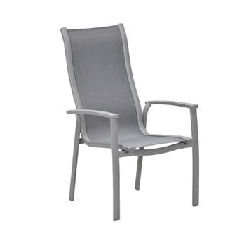 Garden Impressions Hilly tuinstoel stapelbaar - taupe, Tuin en Terras, Verzenden, Nieuw