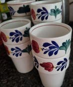 Boerenbont Melkbeker B-KEUS Sonja - set van 4 stuks - met..., Verzenden, Overige typen, Nieuw, Aardewerk