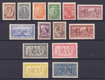 Griekenland 1906 - Decennium van de Nieuwe Olympische, Postzegels en Munten, Gestempeld