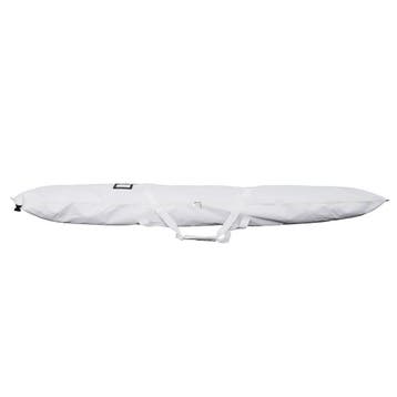 Skitas - lengte max. 195cm - Wit, Sport en Fitness, Snowboarden, Verzenden, Nieuw