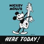 Kunstdruk Disney - Mickey 90 I 30x30cm, Verzenden, Nieuw