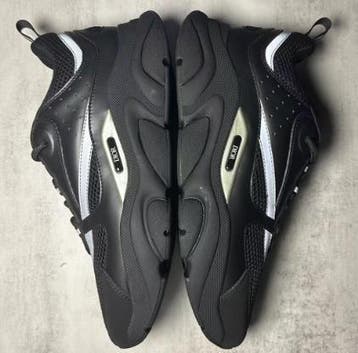Dior B22 | Black Silver, Kleding | Heren, Zwart, Nieuw, Ophalen of Verzenden, Sneakers of Gympen