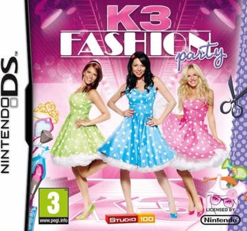 K3 Fashion Party (DS Games), Ophalen of Verzenden, Zo goed als nieuw