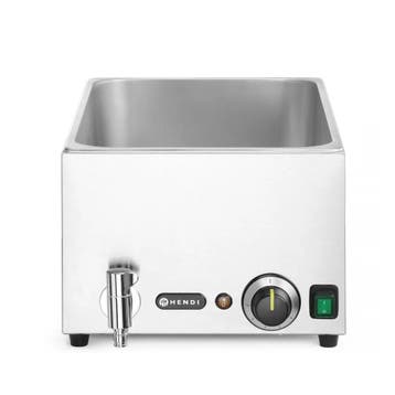 Hendi Ranger Bain-marie met afvoerkraan, Verzenden, Nieuw