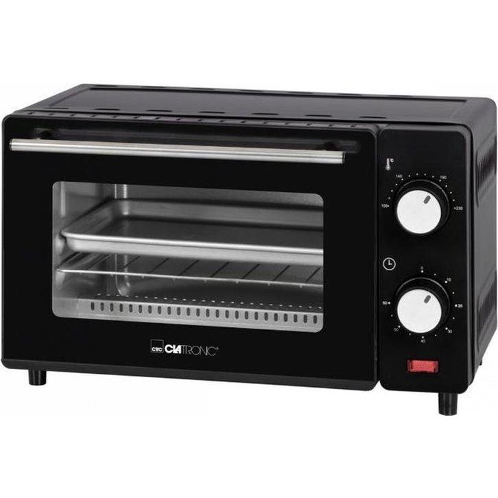 Clatronic Mini oven 8L Zwart, Witgoed en Apparatuur, Ovens, Verzenden