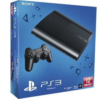 Sony Playstation 3 Super Slim - 12 GB Console - Zwart (In do, Spelcomputers en Games, Verzenden, Zo goed als nieuw