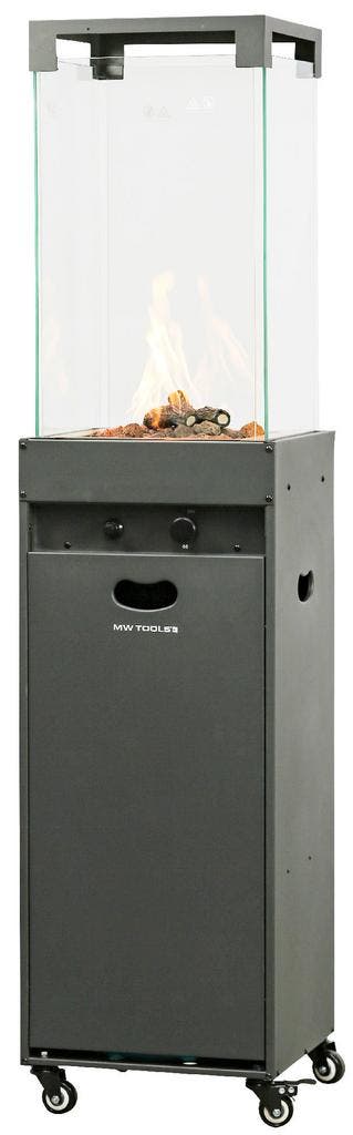Infrarood terras heater 8.0kW - Antraciet MW Tools, Ophalen of Verzenden, Nieuw