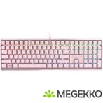 Cherry MX Board 3.0S RGB Roze Cherry MX Brown, Computers en Software, Toetsenborden, Verzenden, Nieuw, Cherry