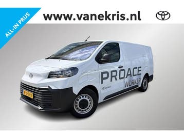 Toyota ProAce | Zakelijke Lease v.a. €585.56 pm, Automaat, Stof, Gebruikt, Wit