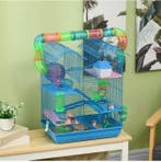 Multilevel Hamsterkooi met Tunnel en Oefenwiel, Dieren en Toebehoren, Verzenden, Nieuw