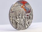 Palau. 10 Dollars 2023 Pompeii Volcano Eruption - Fury of