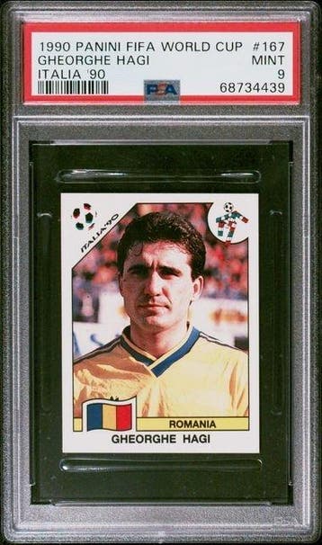 Panini 1990 Panini World Cup Italia 90 #167 Gheorghe Hagi -, Nieuw