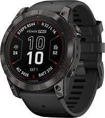 Garmin Fenix 7X Pro 51 mm koolstofzwart titanium met een, Verzenden, Zo goed als nieuw