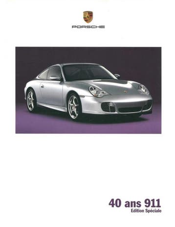 2004 PORSCHE 911 CARRERA 40 JAAR BROCHURE FRANS, Nieuw, Porsche, Author
