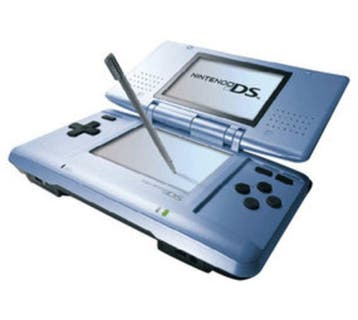 Nintendo DS Phat Blauw - Defect voor Onderdelen, Ophalen of Verzenden, Zo goed als nieuw