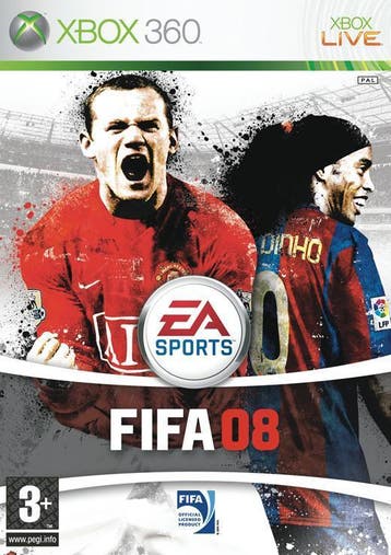 FIFA 08 Xbox 360 Garantie & morgen in huis!, Spelcomputers en Games, Ophalen of Verzenden, Zo goed als nieuw, Sport, 3 spelers of meer