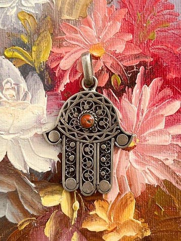 Zilver - Hanger - Fatimas Hand hangertje