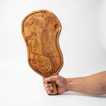 Handgemaakte olijfhouten snijplank | Houten snijplank, Verzenden, Hout, Snij-/serveerplank, Nieuw