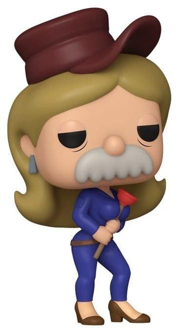 Futurama Pop! Animation Vinyl Figure Sexy Scruffy 9 cm, Ophalen of Verzenden, Nieuw