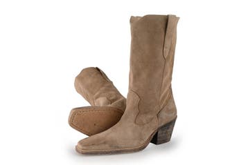 Bronx Cowboy laarzen in maat 39 Beige, Kleding | Dames, Bronx, Verzenden, Beige, Gedragen