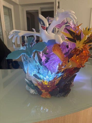 Figuur - Pokemon Lugia et les oiseaux légendaires - Plastic,, Nieuw