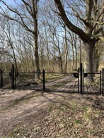 Voor al uw Tuinpoorten - Inrijpoorten - Automatische poorten, 100 tot 150 cm, Nieuw, Ophalen of Verzenden, IJzer