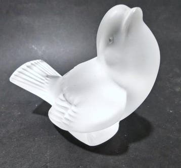 Lalique - René Lalique - Figuur - Moineau - Geperst gevormd, Antiek en Kunst