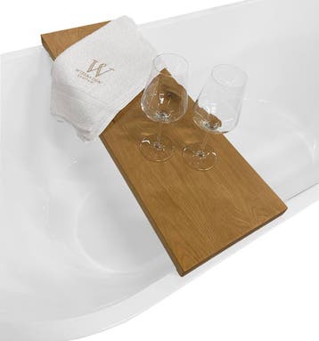 Wiesbaden OAK badplanchet strak 80x20x3, Ophalen of Verzenden, Nieuw