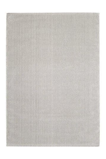 Laagpolig Vloerkleed | Loom | Uni | Crème | 80x150 cm, Verzenden, Nieuw