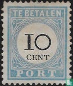 Nederland - Portzegel - 1887, Postzegels en Munten, Postzegels | Nederland, Verzenden, Postfris