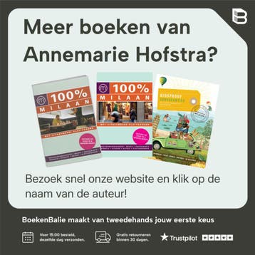 100% Milaan / 100% stedengidsen - Annemarie Hofstra, Verzenden, Zo goed als nieuw, Annemarie Hofstra