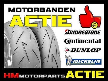 Motorbanden Actie! Banden voor BMW met Set-Prijs voordeel, Ophalen, Nieuw