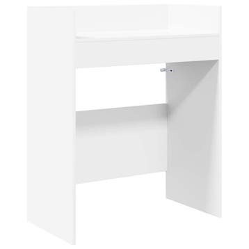 vidaXL DJ Tafel Wit 82 x 45 x 102 cm Bewerkt hout, Muziek en Instrumenten, Verzenden, Nieuw