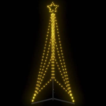 vidaXL LED-kerstboom 483 LEDs warm wit 240 cm, Verzenden, Nieuw