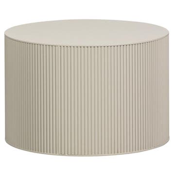 WOOOD Sanne Bijzettafel MDF rond — gebruikt, Nieuw