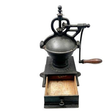 Goldenberg 3 - Koffiemolen - Hout, Gietijzer - Koffiemolen, Antiek en Kunst, Antiek | Keukenbenodigdheden