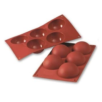 Siliconen Bakvorm Halve Bol Ø80h40mm (5), Verzenden, Nieuw