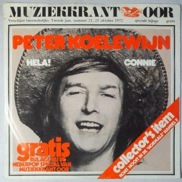 Peter Koelewijn - Hela! / Connie - Single, Cd's en Dvd's, Verzenden, Nieuw in verpakking