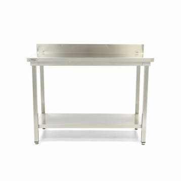 Werktafel rvs - 60 x 70 cm - Verstelbare Hoogte - met, Verzenden, Nieuw in verpakking, RVS Meubilair