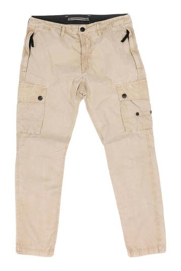 Stone Island Broek in maat W33 L34 Beige, Kleding | Heren, Truien en Vesten, Verzenden, Zo goed als nieuw, Overige kleuren, Stone Island