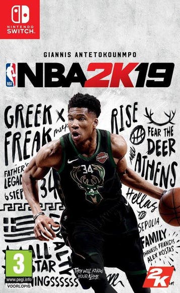 Switch NBA 2K19, Verzenden, Zo goed als nieuw