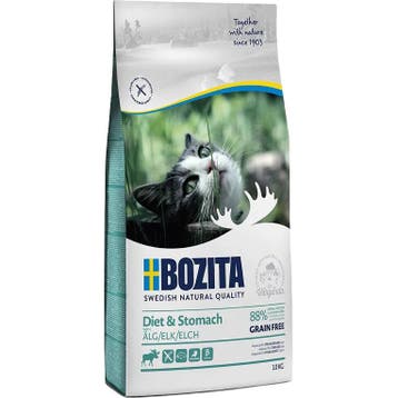 Bozita Diet & Stomach graanvrij kattenvoer 2 kg, Verzenden, Kat