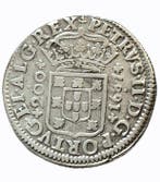 Portugal. D. Pedro II (1683-1706). Meio Cruzado (200 Réis),