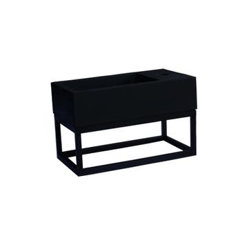 Sani Royal Fontein Frame Mat Zwart Quartz 40x22x10, Tuin en Terras, Nieuw