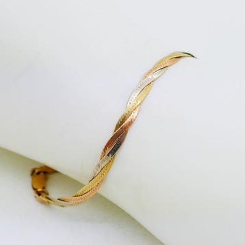 Zonder minimumprijs - Armband - 14 karaat Geel goud, Nieuw